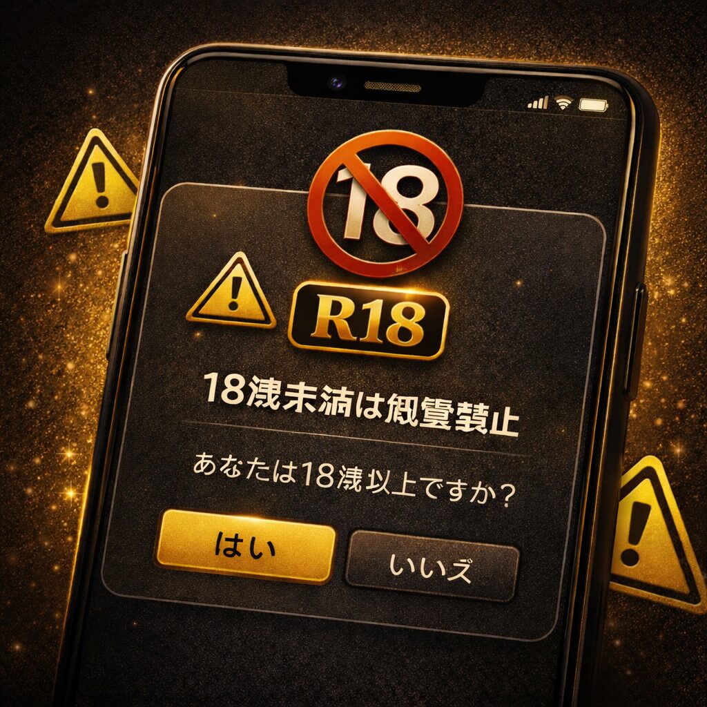 18歳未満 未成年 登録出来る