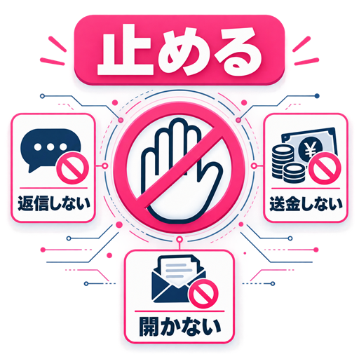 業者を疑ったときに返信・送金・外部移動を止める緊急対応図